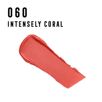 Max Factor lipstick in Bewitching Coral 055, 4g, imported from the UK