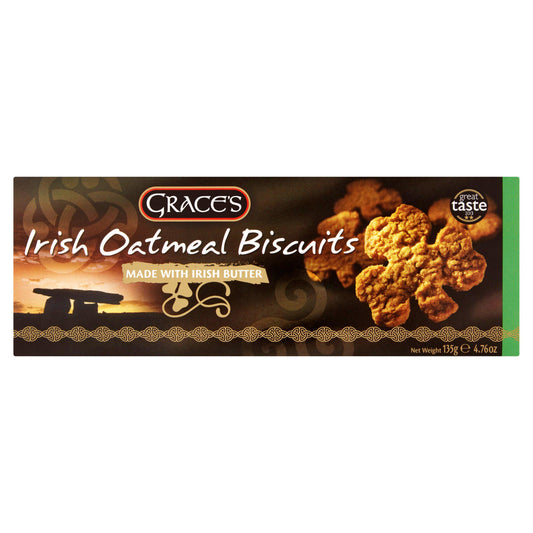 Grace's Oatmeal Biscuits 135g GOODS Sainsburys   