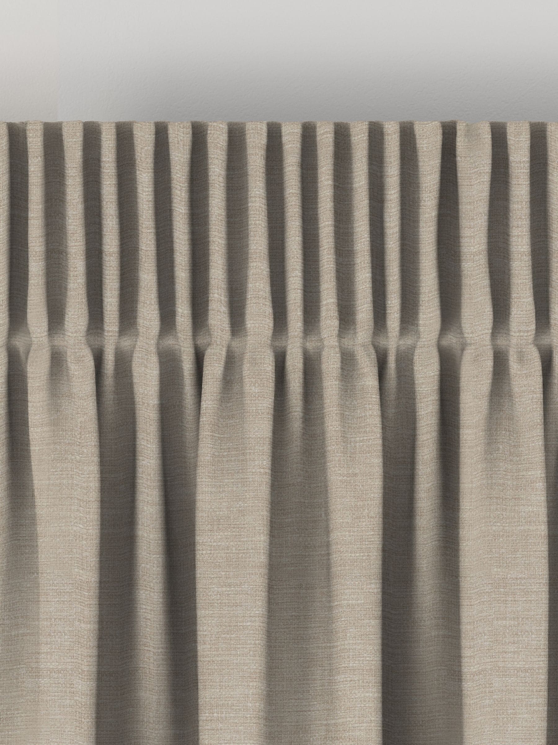 Soho Wheat Natural made to measure curtains - British product