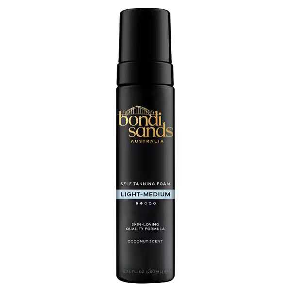 Bondi Sands self tanning foam 200ml bottle, UK version