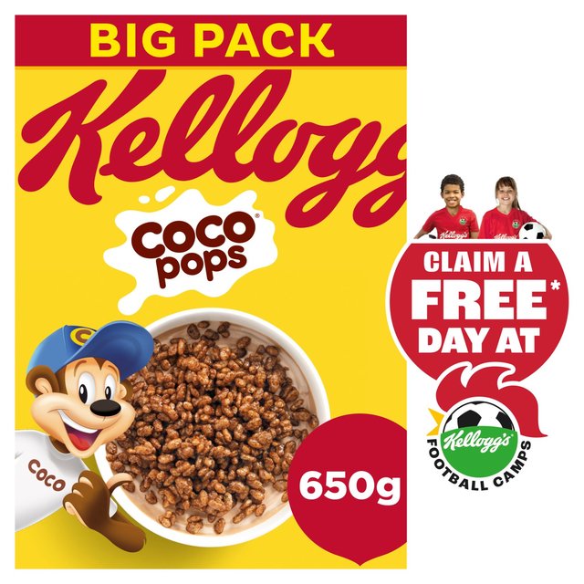 Kellogg's Coco Pops Chocolate Breakfast Cereal    650g