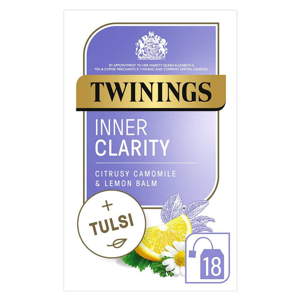 Twinings Inner Clarity Citrusy Camomile & Lemon Balm 18s