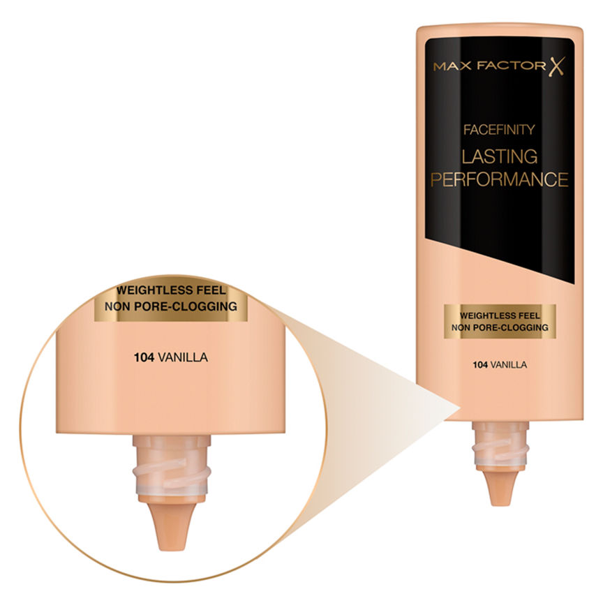 Max Factor Lasting Performance Foundation 104 Vanilla GOODS ASDA   