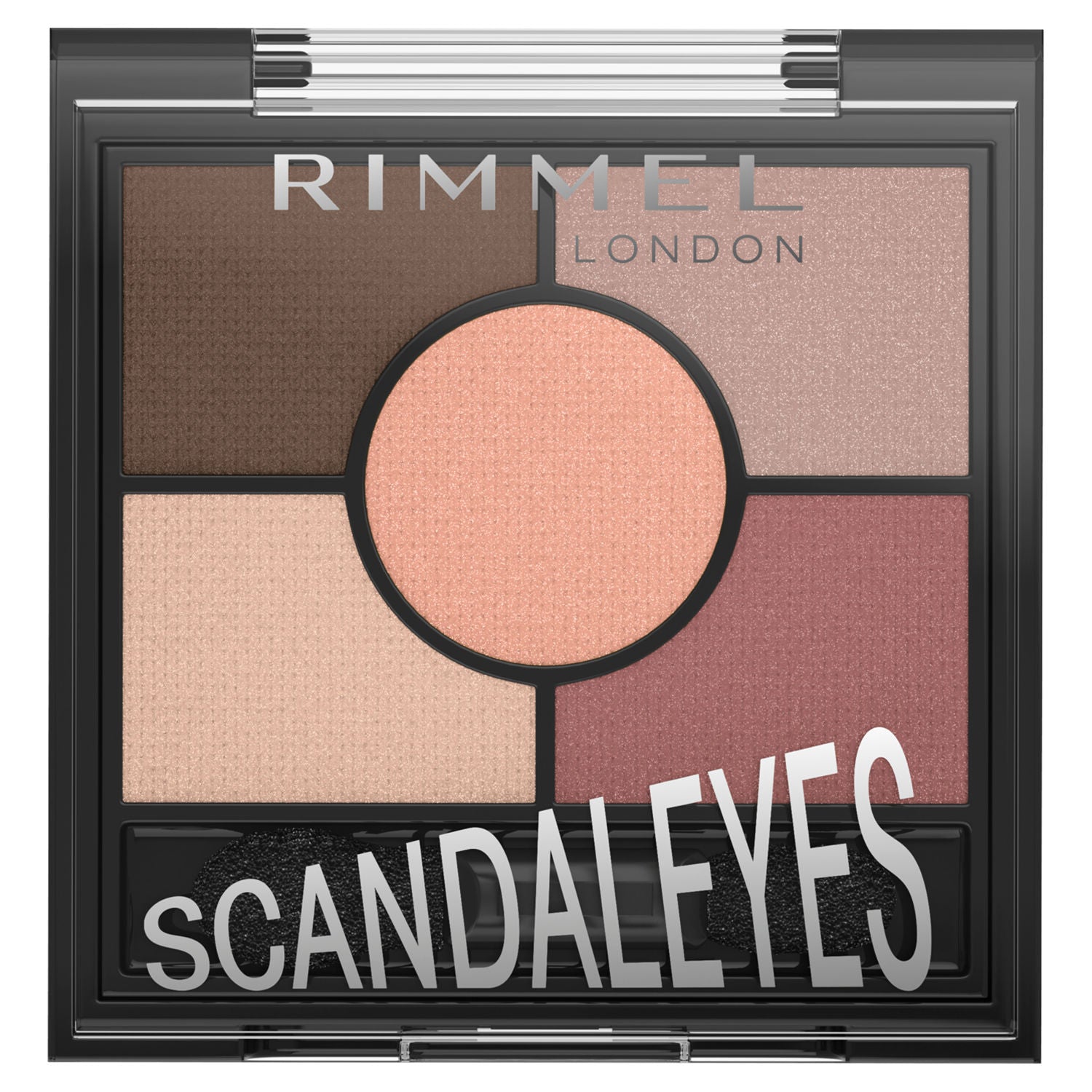 Rimmel London eyeshadow palette Rose Quartz 5 pan, imported from the UK