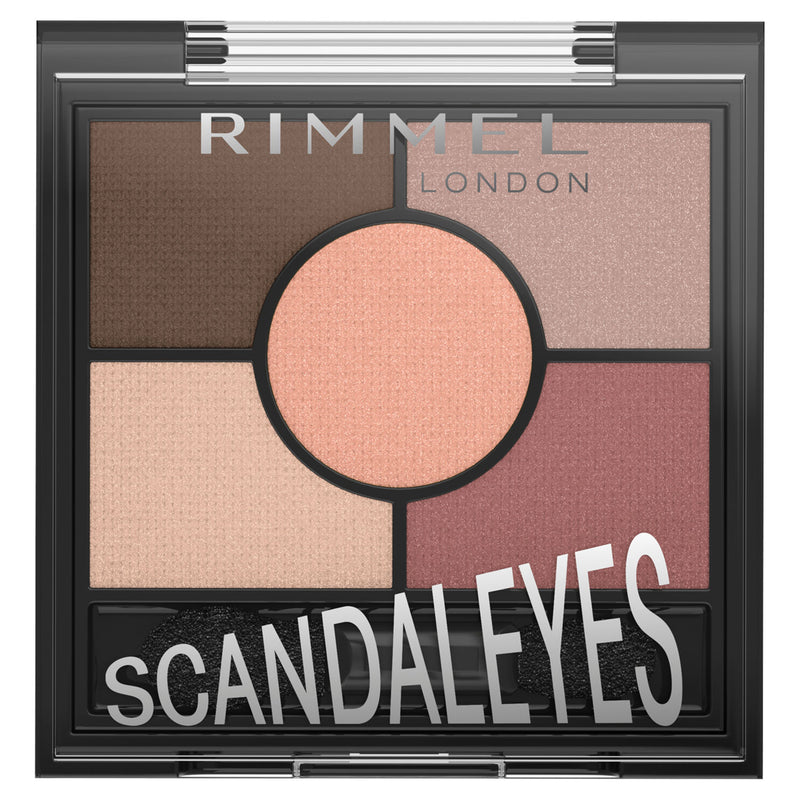 Rimmel London eyeshadow palette Rose Quartz 5 pan, imported from the UK