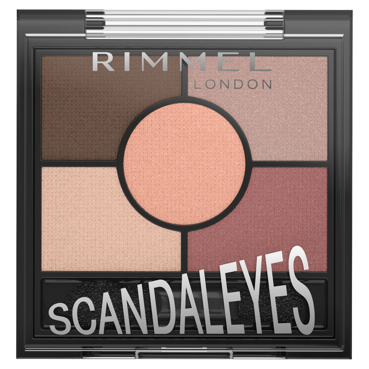 Rimmel London eyeshadow palette Rose Quartz 5 pan, imported from the UK