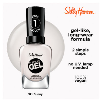 Sally Hansen Miracle Gel nail polish 14.7ml, imported from the UK
