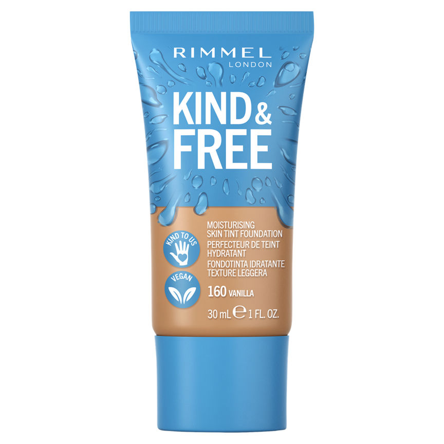 Rimmel London Kind & Free Moisturising Skin Tint Foundation Vanilla GOODS ASDA   