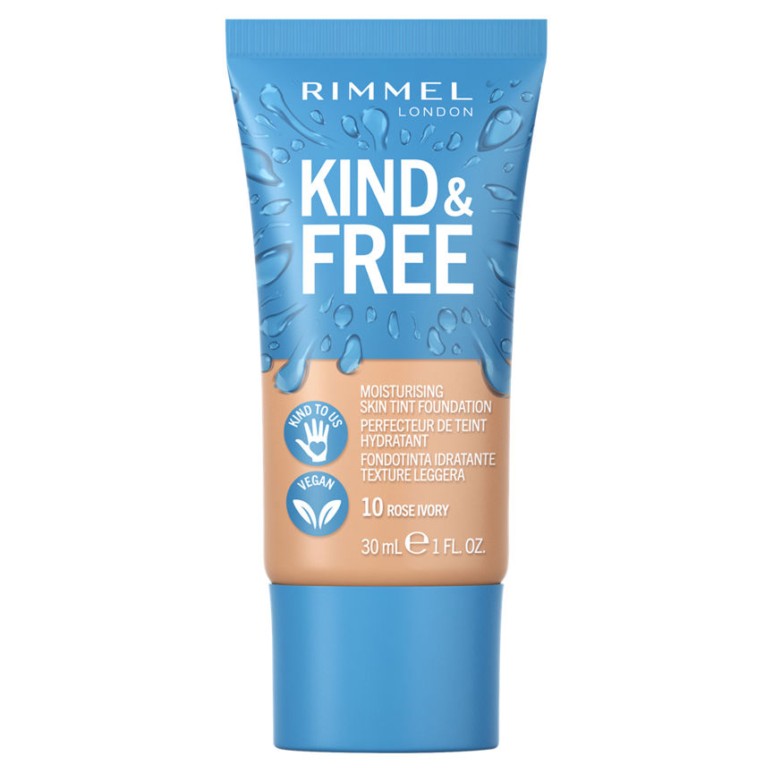 Rimmel London Kind & Free Moisturising Skin Tint Foundation Rose Ivory