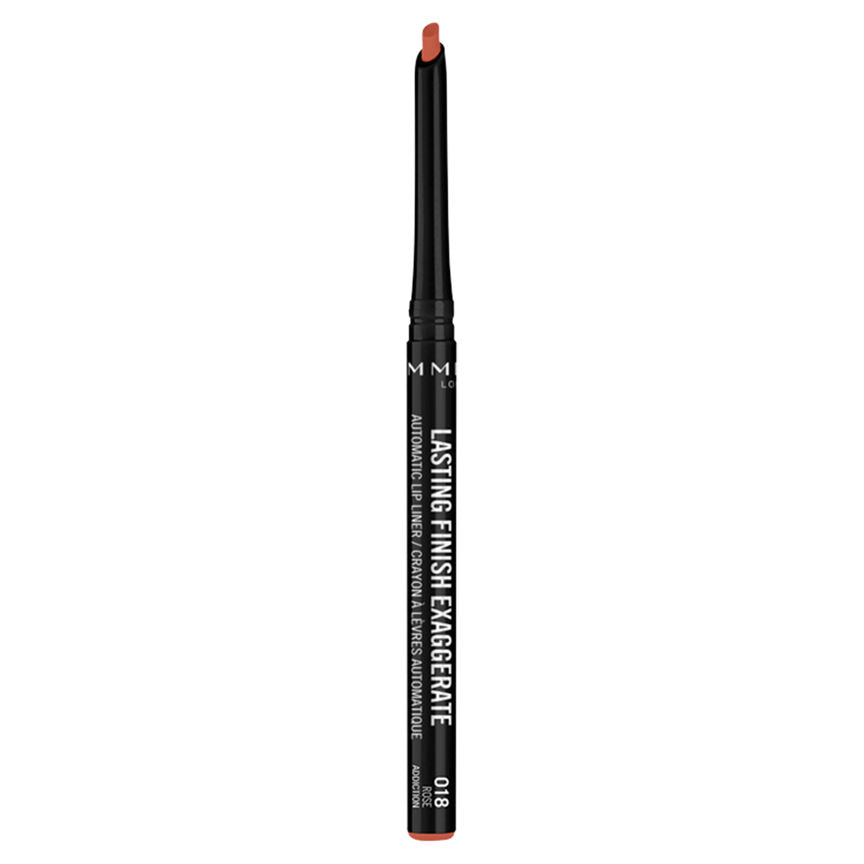 Rimmel London Lasting Finish Automatic Lip Liner 018 Rose Addiction 0.25g GOODS ASDA   