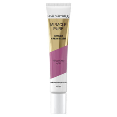 ASDA Max Factor Miracle Pure Moisturising Cream Blush 04 Blooming Berry- Buy online at McGrocer