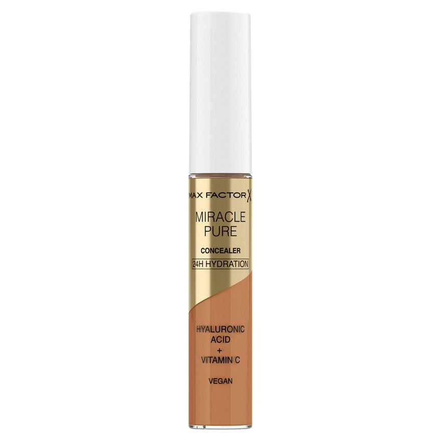 Max Factor Miracle Pure Concealer with Vitamin C & Hyaluronic Acid, Shade 07 GOODS ASDA   