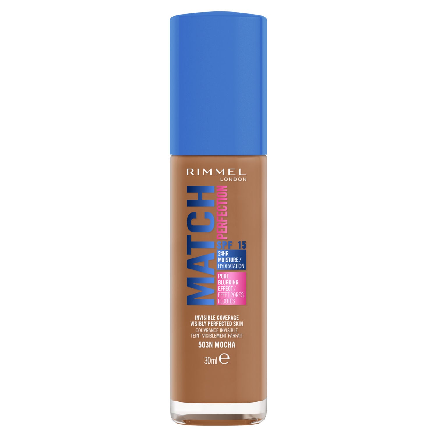 Rimmel Match Perfection Foundation 503N Mocha SPF20, UK version