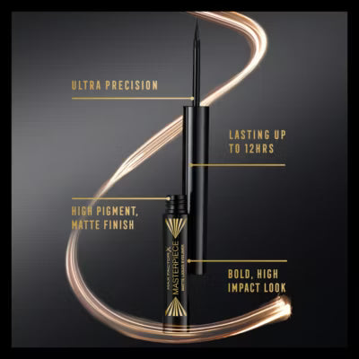 Max Factor flytende eyeliner marineblå 1.7 ml, importert fra Storbritannia