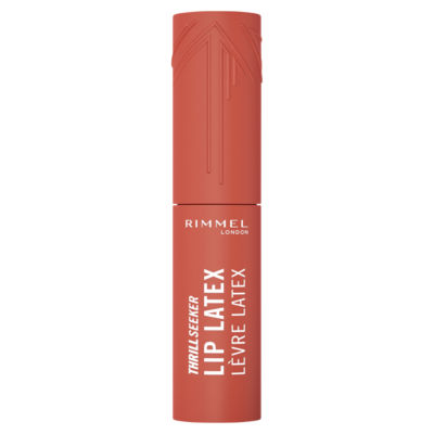 Rimmel Thrill Seeker Lip Latex So Peachy liquid lipstick, imported from the UK