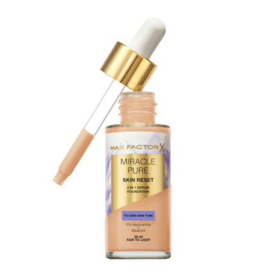 Max Factor serum foundation 30-40 Fair to Light 30ml, UK version