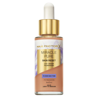 Max Factor Miracle Pure serum foundation 30ml, UK version