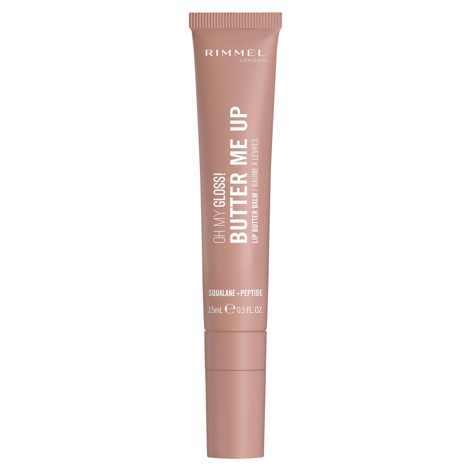 Rimmel Butter Me Up lip balm Latte Delight 15ml, imported from the UK
