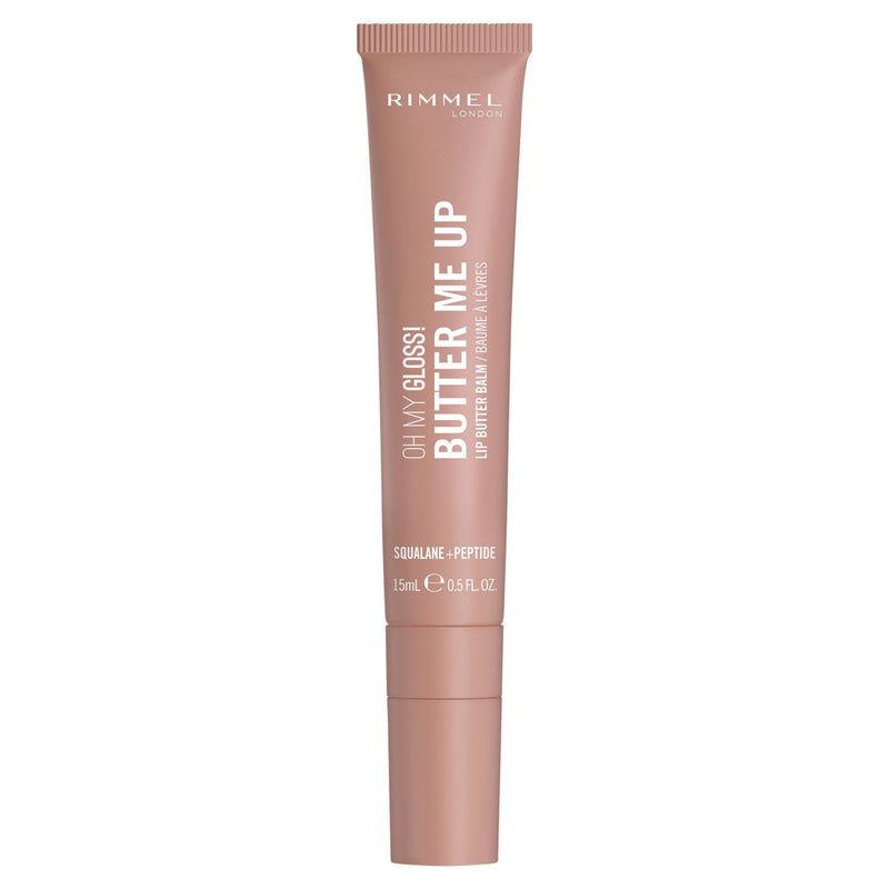 Rimmel Butter Me Up lip balm Latte Delight 15ml, imported from the UK
