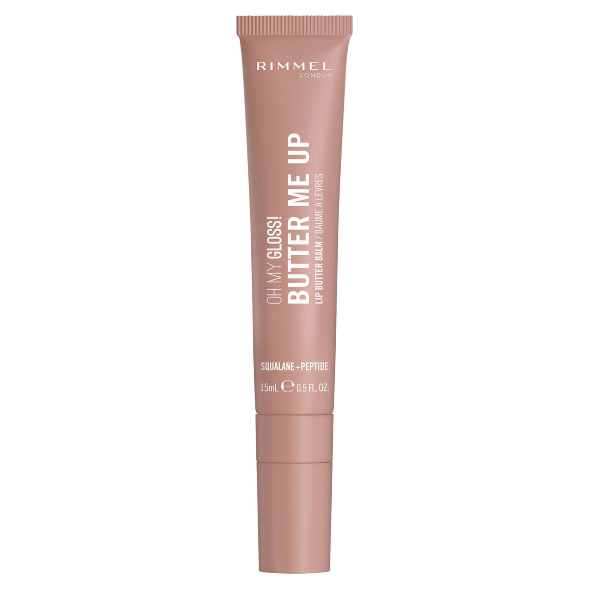 Rimmel Butter Me Up lip balm Latte Delight 15ml, imported from the UK