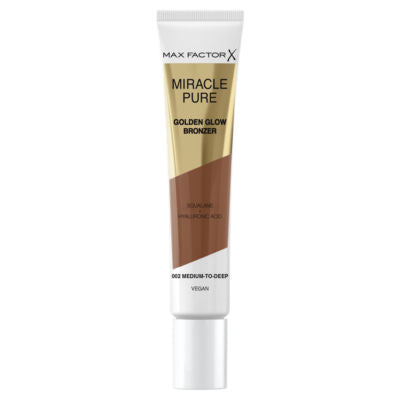 Max Factor Miracle Pure Golden Glow Bronzer medium-to-deep 15ml, UK version