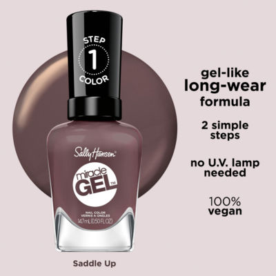Sally Hansen Miracle Gel polish Saddle Up 14.7ml, imported from the UK