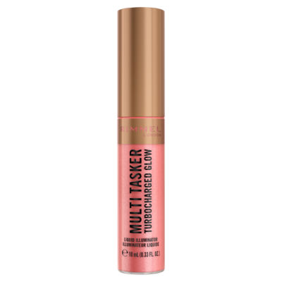 Rimmel Turbocharged Glow Liquid Illuminator Rosy Rebel 10ml, UK version