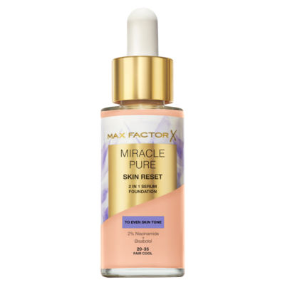 Max Factor serum foundation Fair Cool 20-35 30ml (British brand)