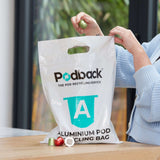 Coffee pod recycling bag for Podback, 45cm high - British product