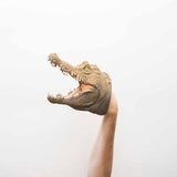 Wild Thingz crocodile hand puppet with realistic features (British brand)