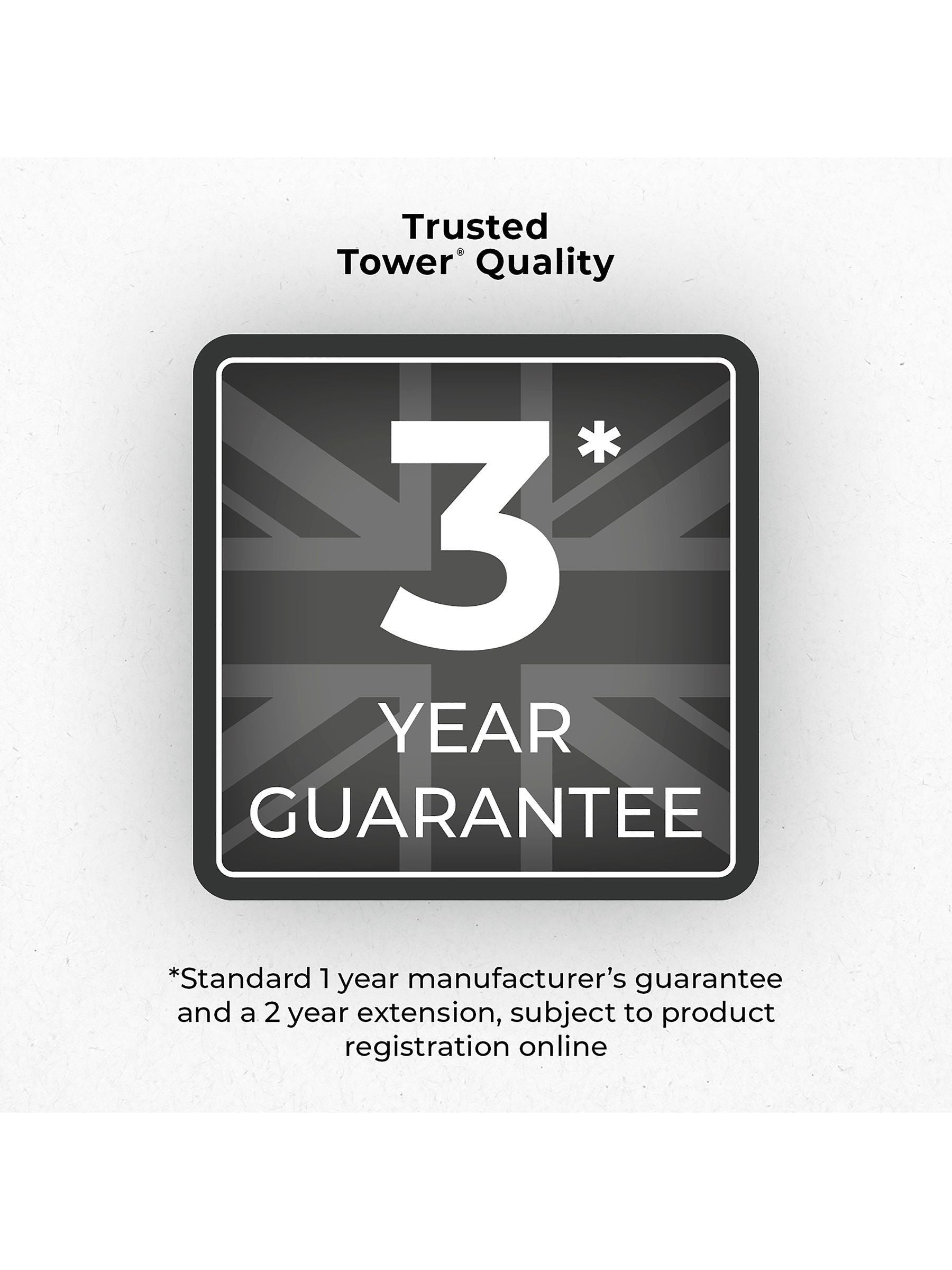 Tower Black Solitaire bread bin, imported from the UK