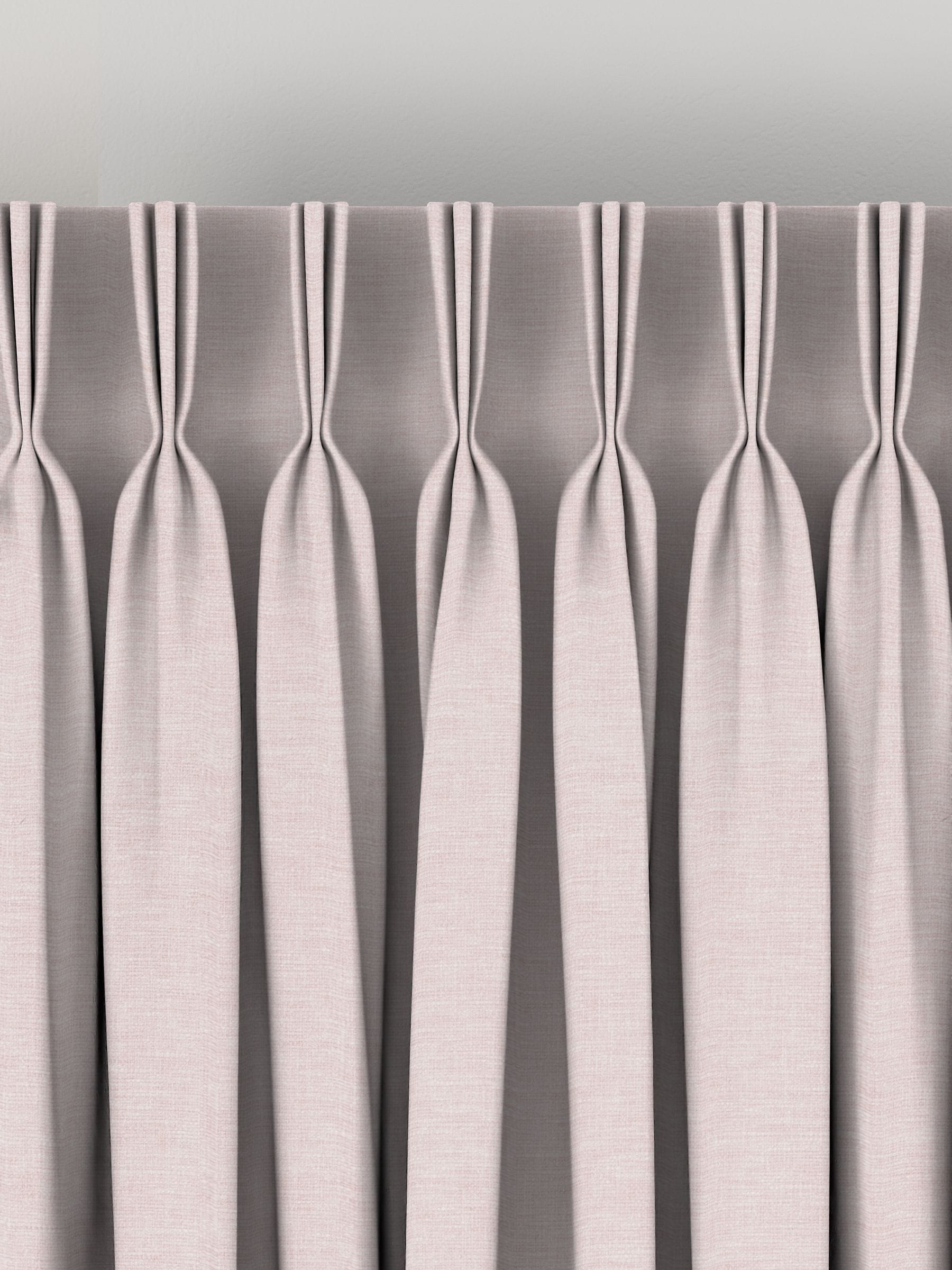 Soho rose pink made-to-measure curtains, UK version