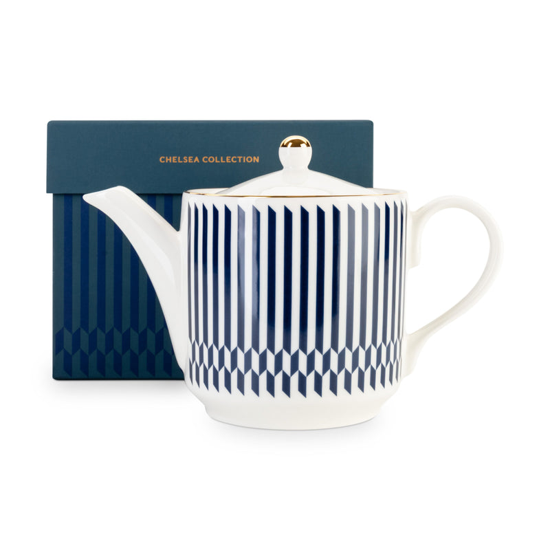 Whittard Sloane teapot bone china 1100ml - British product