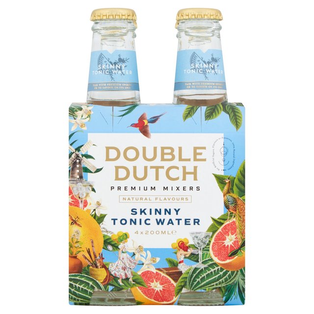 Double Dutch Skinny Tonic   4 x 200ml GOODS M&S   