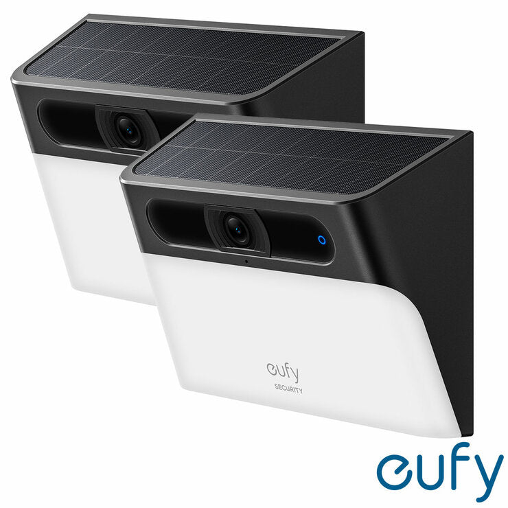 eufy Solar Wall Light Cam S120 2 Pack - British product