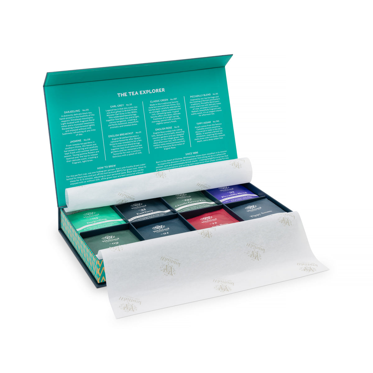 Tea Explorer gift set 40 teabags 80g - British product