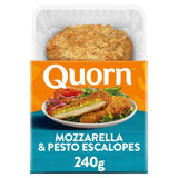 Quorn Vegetarian 2 Mozzarella & Pesto Escalopes   240g GOODS M&S   