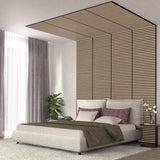 Artika acoustic wall panels 4 pack oak finish (British brand)