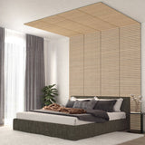 Artika acoustic wall panels 4 pack oak finish (British brand)