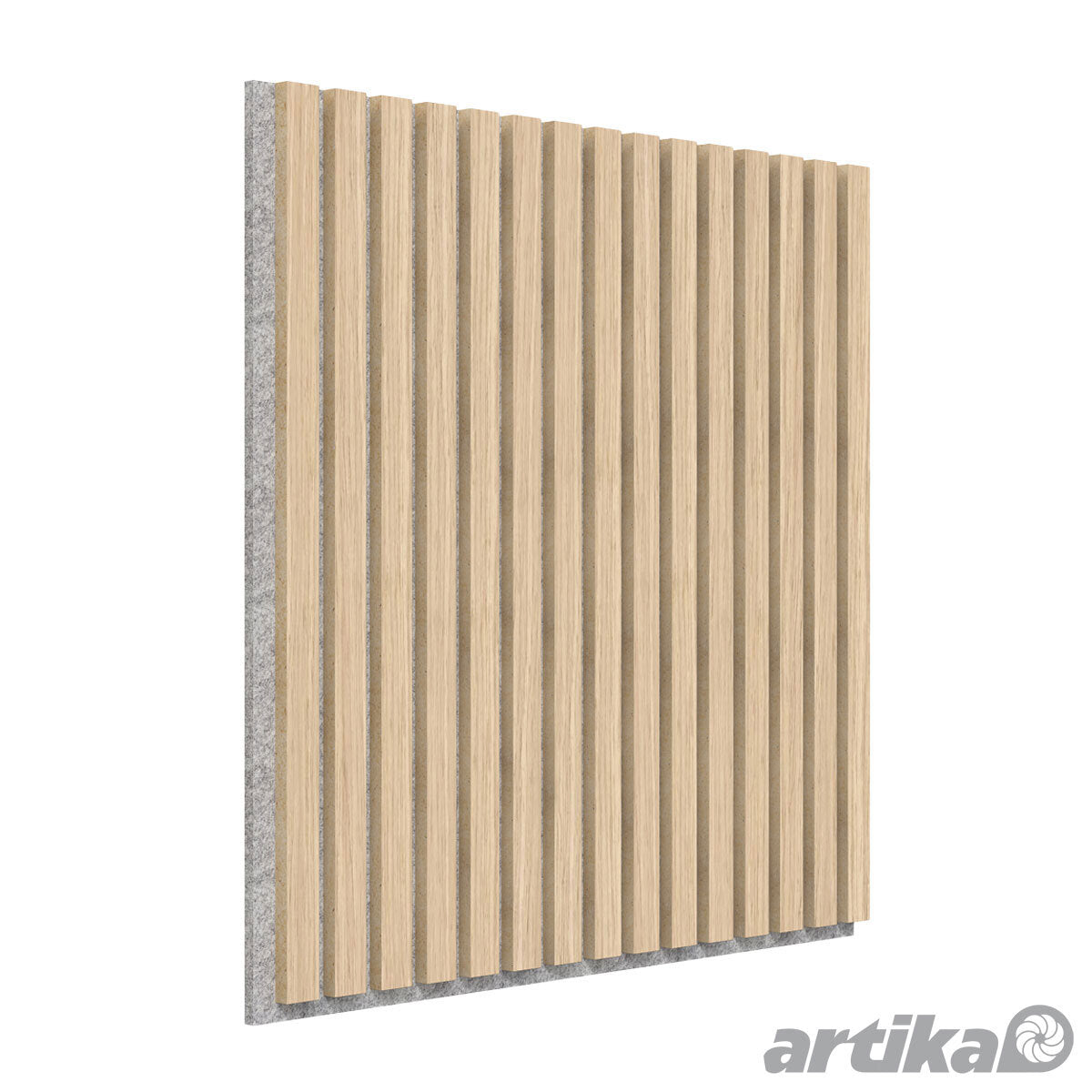 Artika acoustic wall panels oak grey 4 pack UK version