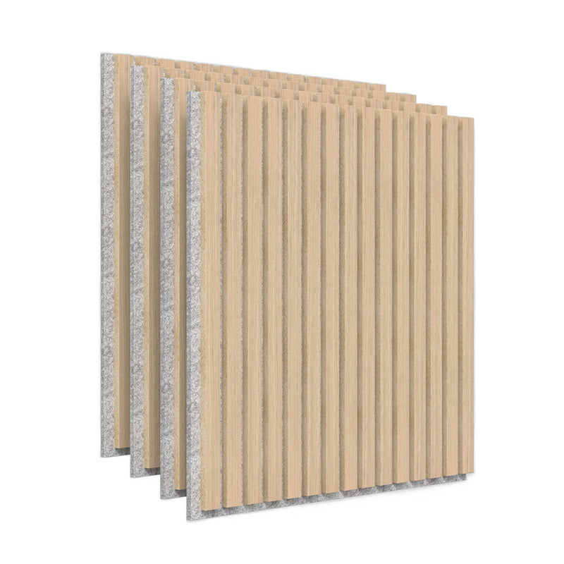 Artika acoustic wall panels oak grey 4 pack UK version