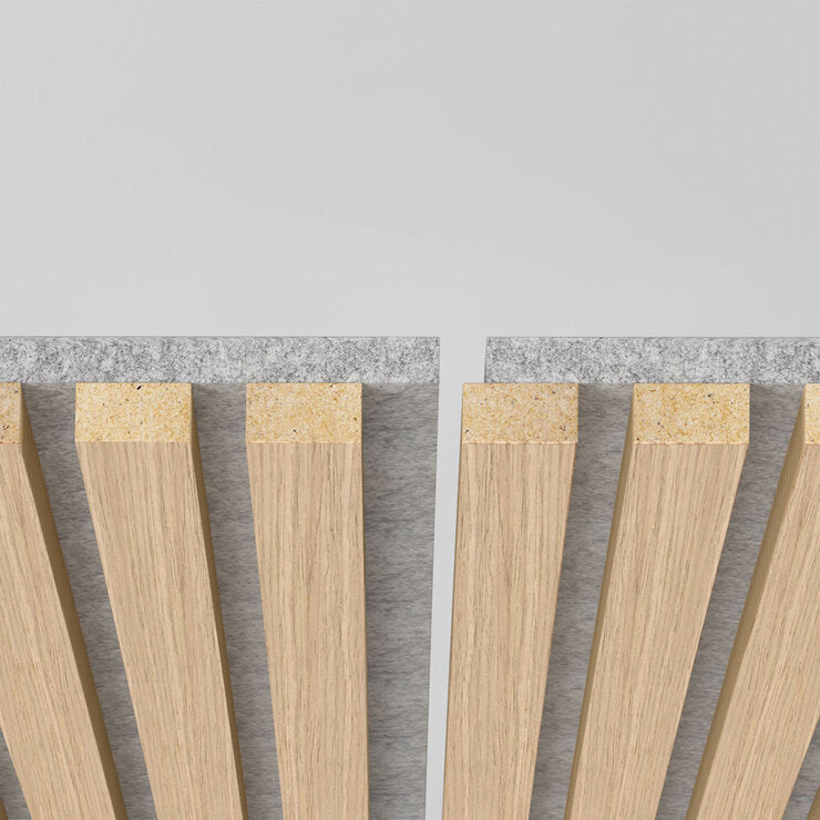 Artika acoustic wall panels oak grey 4 pack UK version