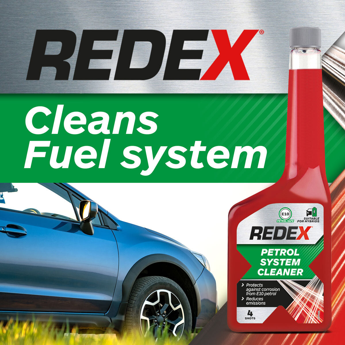 Redex petrol system cleaner pack of 4 500ml (British brand)