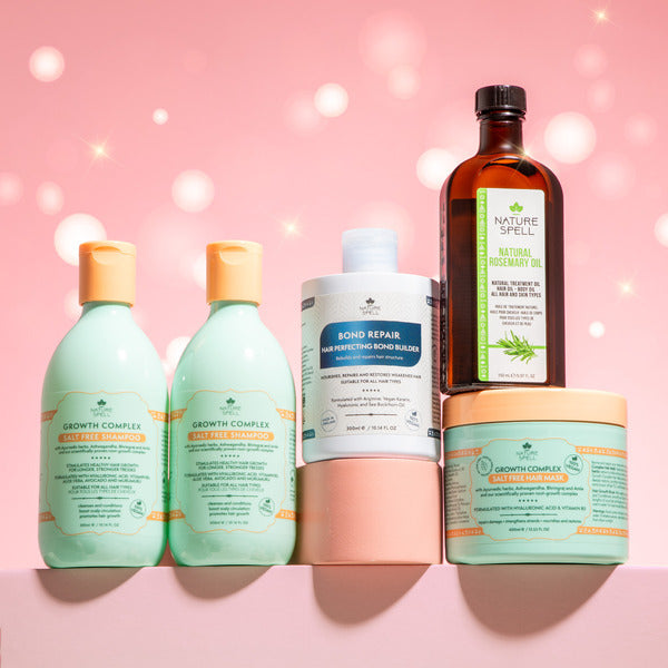 Nature Spell Haircare Heroes Gift Set of five products imported from the UK