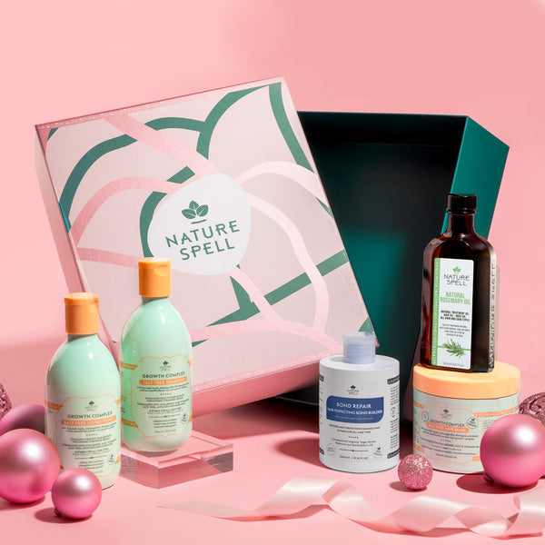 Nature Spell Haircare Heroes Gift Set of five products imported from the UK