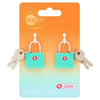 Soliat padlock set of two security locks (British brand)