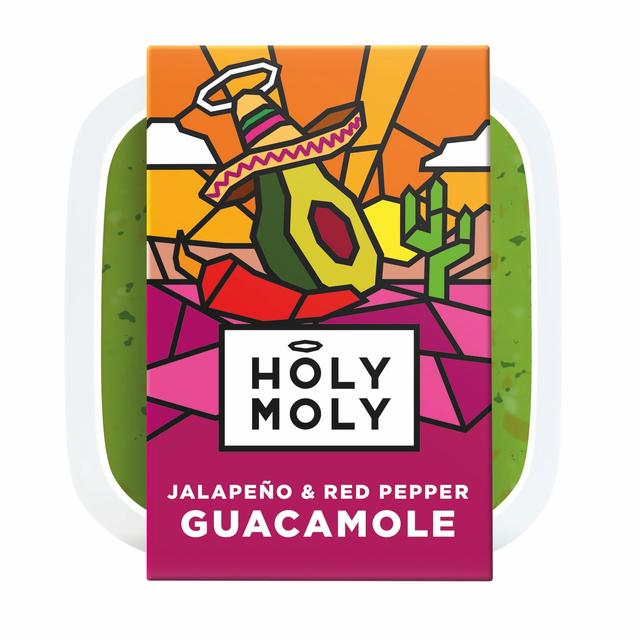 Holy Moly Guacamole Jalapeno & Red Pepper   150g