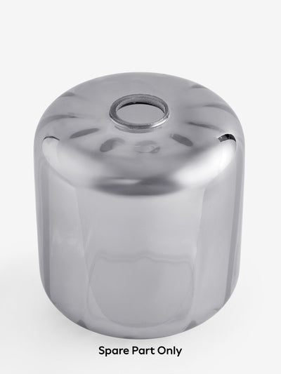 Next Jensen Smoke Grey Glass Spare Part for D56853 Flush Ceiling Light- Buy online at McGrocer