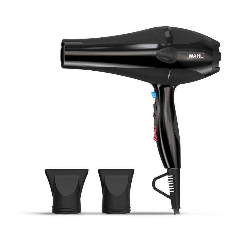 Wahl Ionic Style 2200W hair dryer black (British brand)