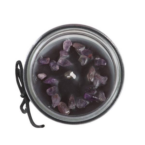 Something Different Witch Amethyst Tube Candle 21cm, imported from the UK
